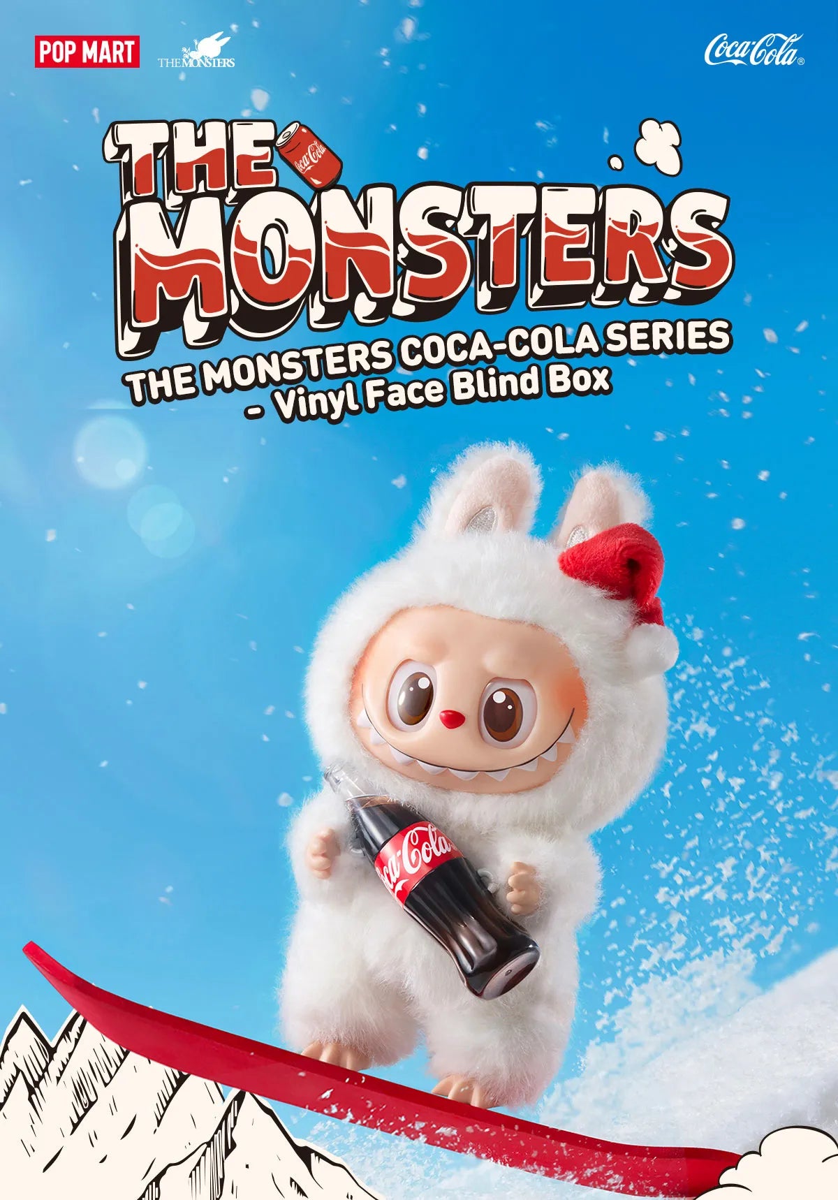 POP MART THE MONSTERS COCA-COLA SERIES Vinyl Face Blind Box