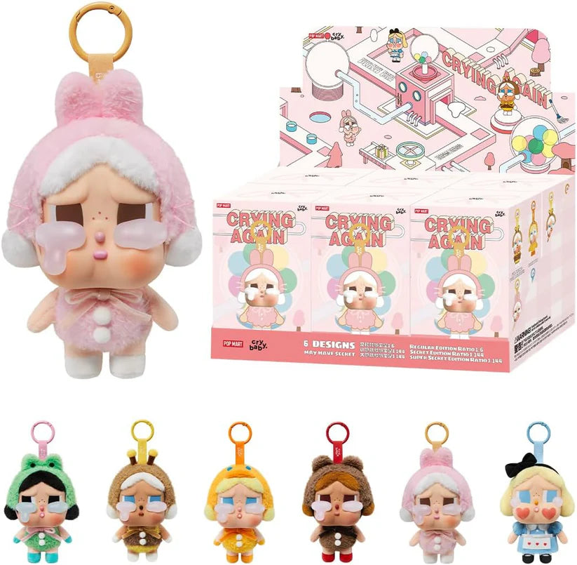 POP MART CRYBABY - Crying Again Series -  Blind Box